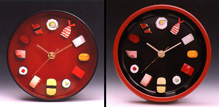 Sushi clock