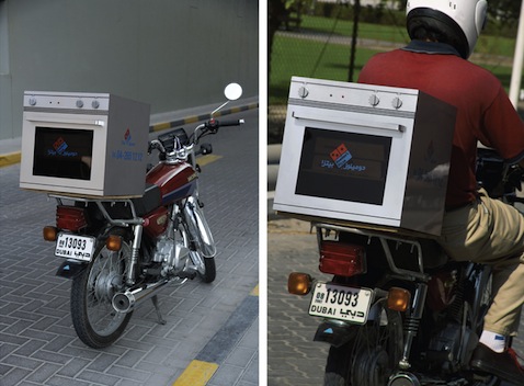 Domino’s Bike Oven