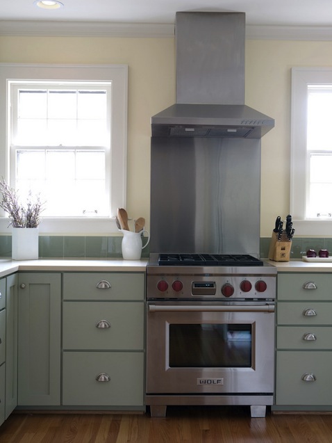 kitchen-color-green-silver