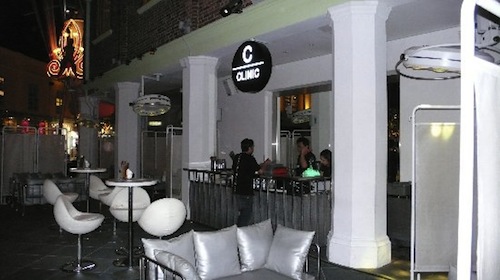 The Clinic ground floor outside