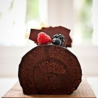 Truffs Log Cake