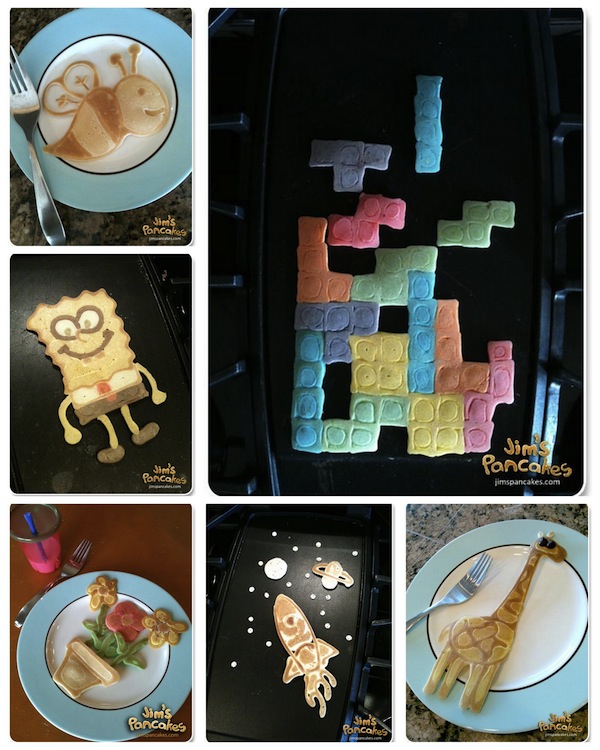 Pancakes Collage Jim's Pancakes Collage