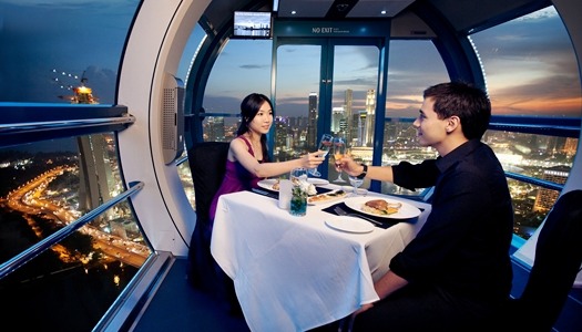 singapore flyer sky dining singapore flyer sky dining