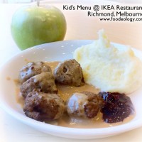 Kid's menu IKEA melbourne