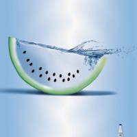 watermelon mineral water