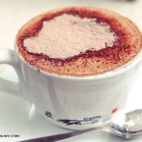 capuccino Swagman's Post Courtyard Cafe
