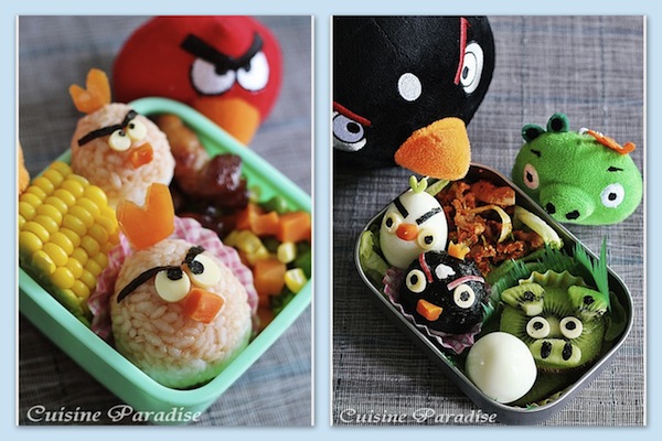 Cuisine Paradise_angry birds bento