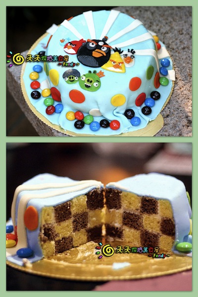 Fendy_angry birds cake