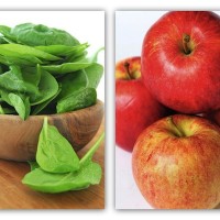 Spinach and Apple