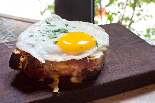 Croque Monsier with Madame