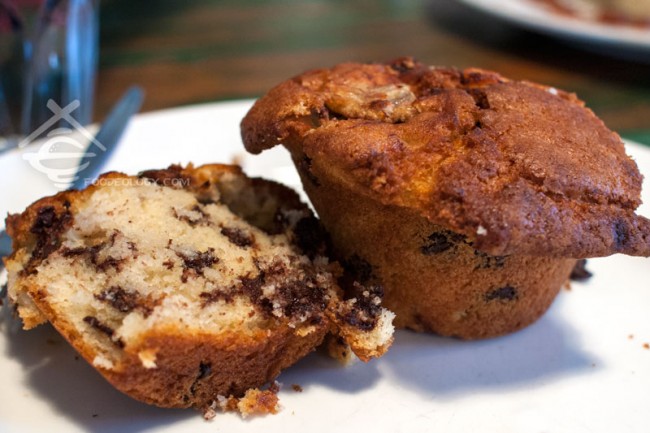 Chocolate & Macadamia Muffin
