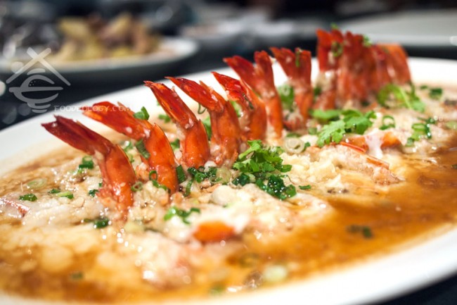 Steamed-Live-Prawns-Minced-Garlic_Majestic-Bay-Seafood Steamed-Live-Prawns-Minced-Garlic_Majestic-Bay-Seafood